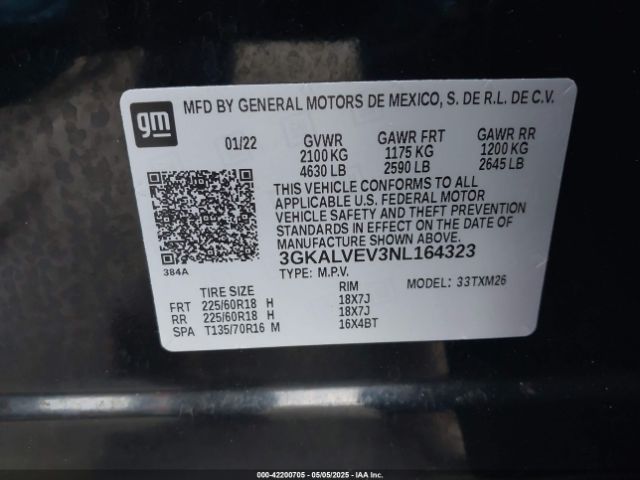 2022 GMC TERRAIN 3GKALVEV3NL164323 Photo 8