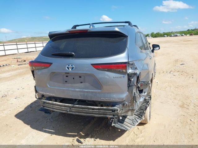 5TDFARAH5PS520699 Toyota Highlander Hybrid Platinum