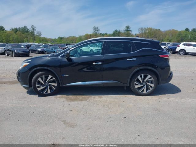 5N1CZ2MH6GN150332 Nissan Murano Hybrid Platinum