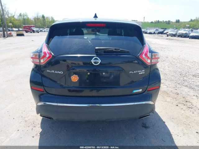5N1CZ2MH6GN150332 Nissan Murano Hybrid Platinum