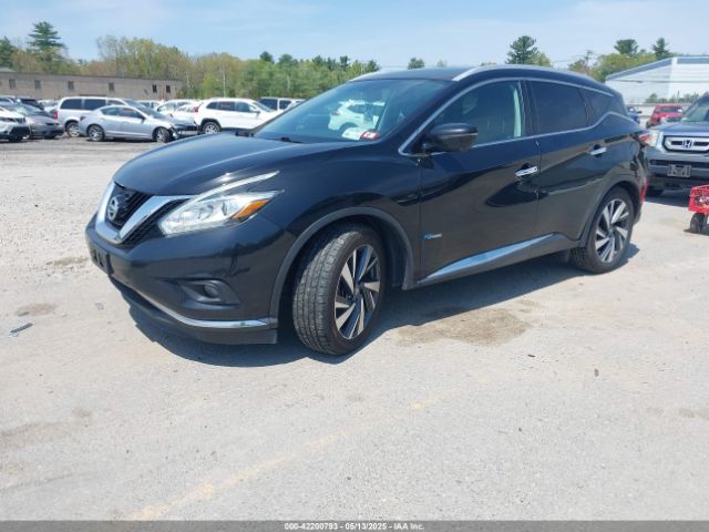 5N1CZ2MH6GN150332 Nissan Murano Hybrid Platinum