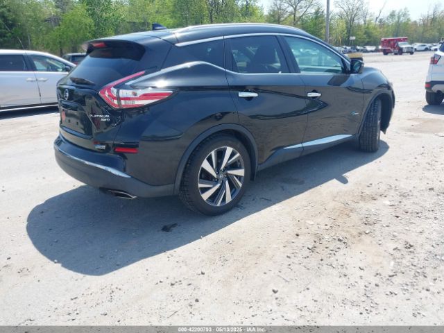 5N1CZ2MH6GN150332 Nissan Murano Hybrid Platinum
