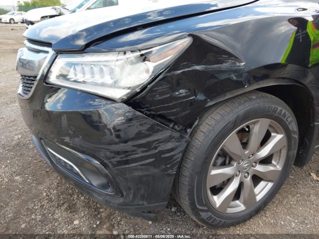 5FRYD4H83EB017066 Acura Mdx Advance Pkg W/entertainment Pkg