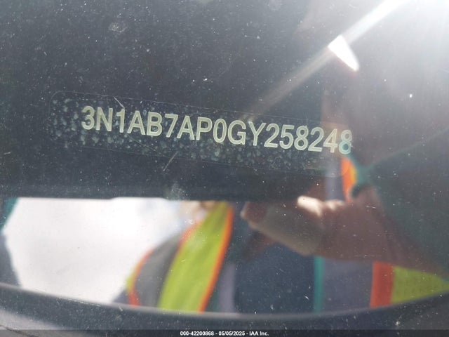 3N1AB7AP0GY258248 Nissan SENTRA SV