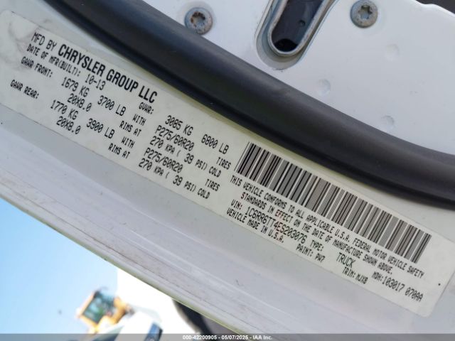 1C6RR6TT4ES203076 RAM 1500 Lone Star