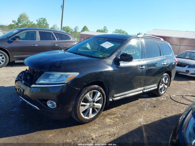 5N1AR2MM5EC637213 Nissan Pathfinder Platinum
