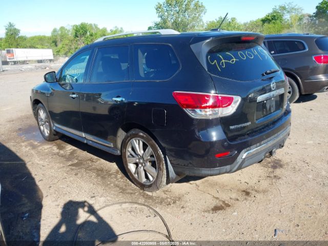 5N1AR2MM5EC637213 Nissan Pathfinder Platinum