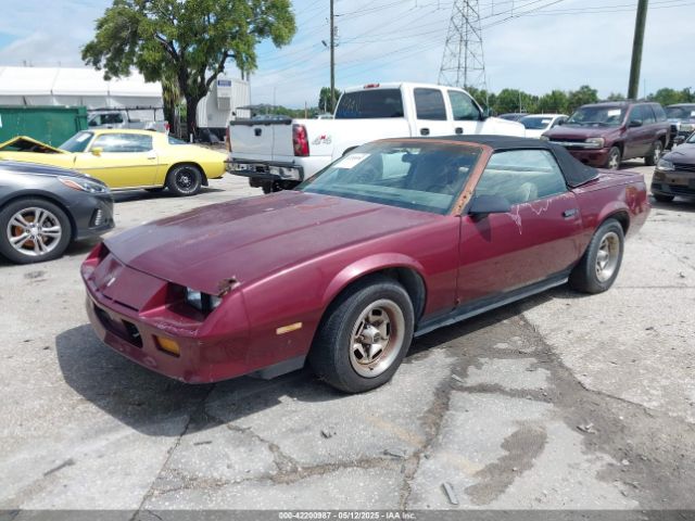 1987 CHEVROLET CAMARO 1G1FP31H8HN151798 Photo 1