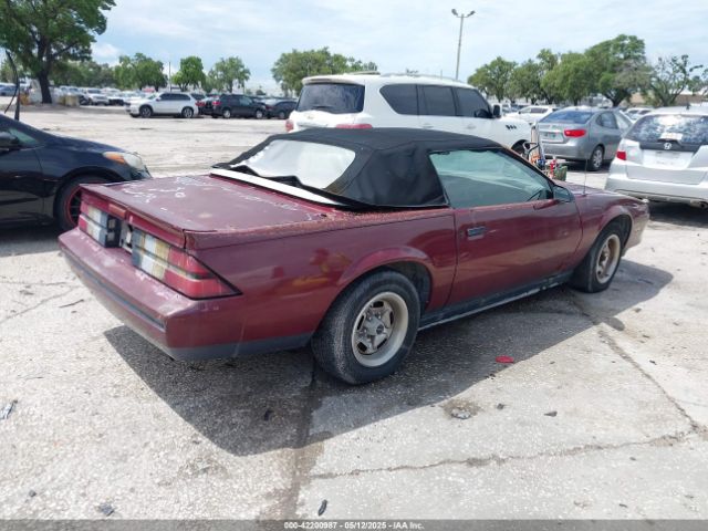 1987 CHEVROLET CAMARO 1G1FP31H8HN151798 Photo 3