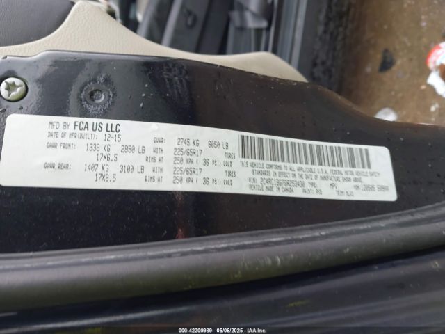 2016 CHRYSLER TOWN & COUNTRY 2C4RC1BG7GR253430 Photo 8