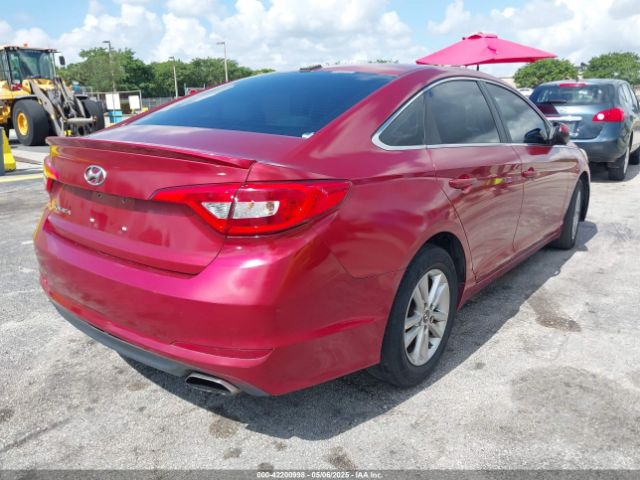 5NPE24AF6GH360087 Hyundai SONATA SE