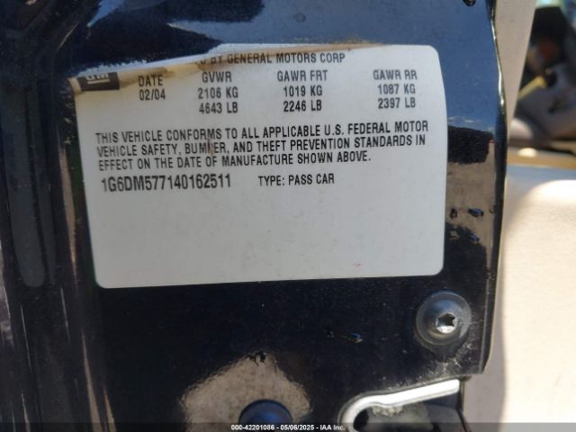 2004 CADILLAC CTS 1G6DM577140162511 Photo 8