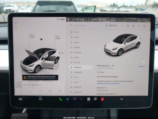 7SAYGDED4RF055859 Tesla Model Y Long Range Dual Motor All-wheel Drive/rwd