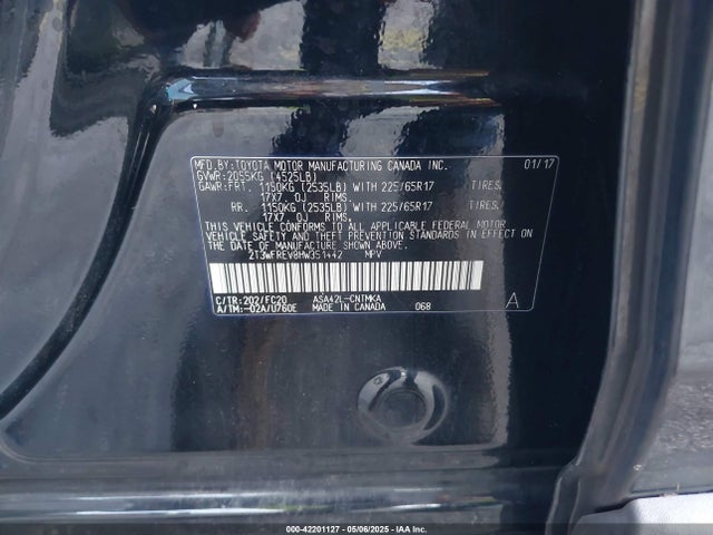Toyota Rav4 Xle 2017 2T3WFREV8HW351442 Image 9