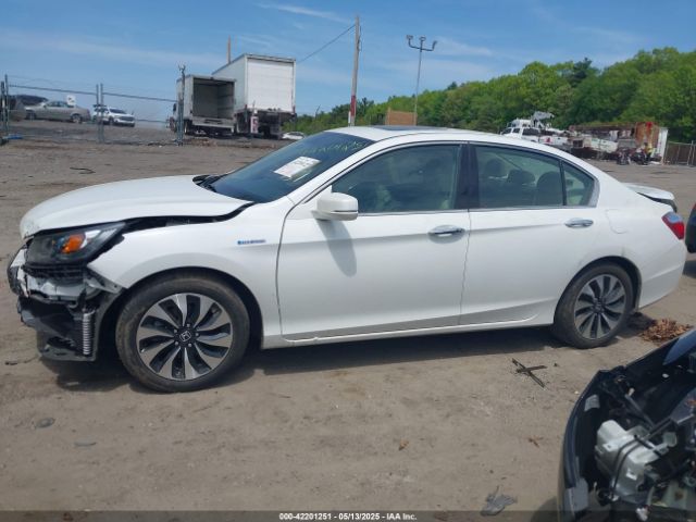 1HGCR6F55FA015137 Honda Accord Hybrid Ex-l