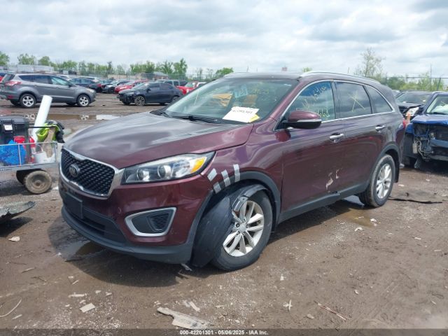 5XYPG4A34GG129356 KIA Sorento 2.4l Lx
