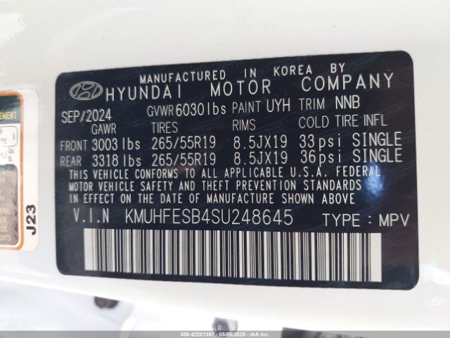 KMUHFESB4SU248645 Genesis Gv80 2.5t Standard Awd