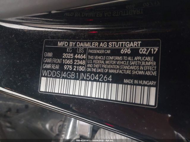 2018 MERCEDES-BENZ CLA 250 WDDSJ4GB1JN504264 Photo 8