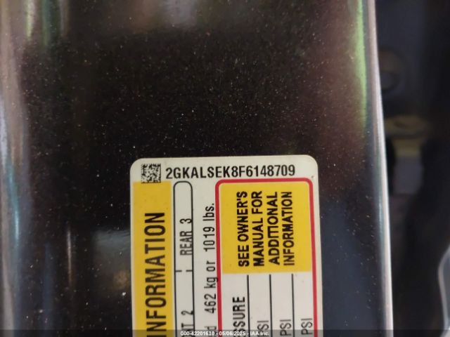 2GKALSEK8F6148709 GMC Terrain Slt-1