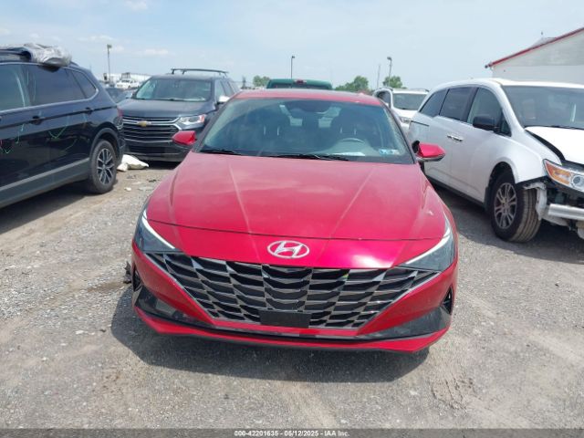 5NPLN4AG4NH055529 Hyundai ELANTRA SEL