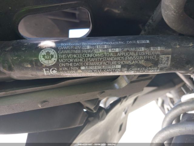 2020 CAN-AM RYKER 3JB2GEG23LJ001013 Photo 9