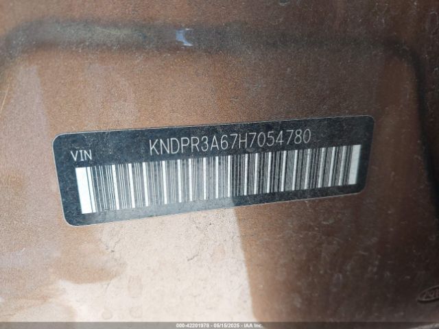 KNDPR3A67H7054780 KIA Sportage Sx Turbo