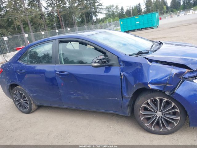 2T1BURHE6FC301601 Toyota Corolla S Plus