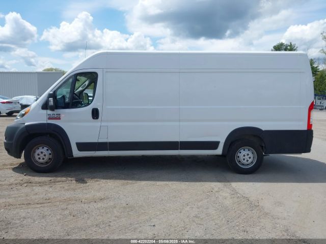 3C6MRVJG2ME513321 RAM Promaster 3500 Cargo Van High Roof 159 Wb Ext