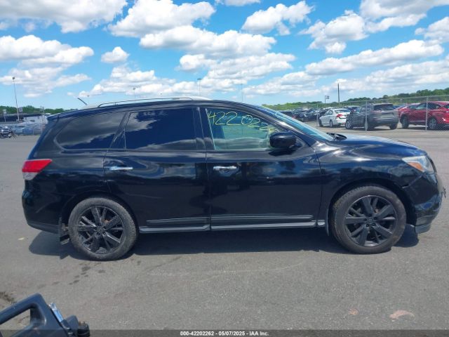 5N1AR2MM7EC601748 Nissan Pathfinder Platinum
