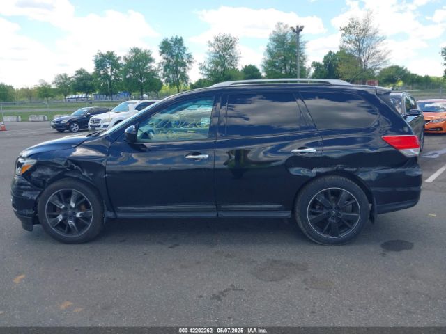 5N1AR2MM7EC601748 Nissan Pathfinder Platinum