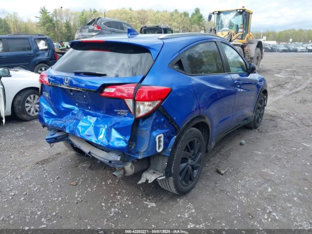 3CZRU6H15MM749045 Honda Hr-v Awd Sport