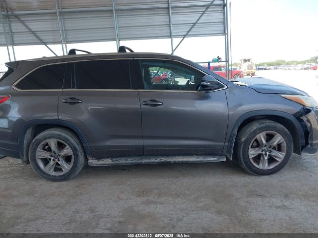 5TDYKRFH3GS163411 Toyota Highlander Limited V6