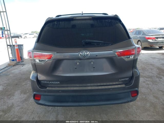 5TDYKRFH3GS163411 Toyota Highlander Limited V6