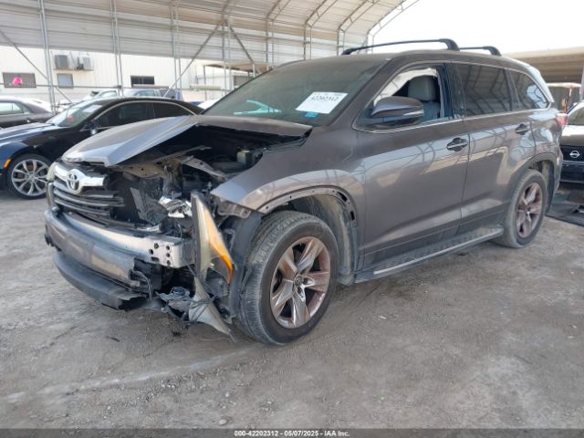 5TDYKRFH3GS163411 Toyota Highlander Limited V6