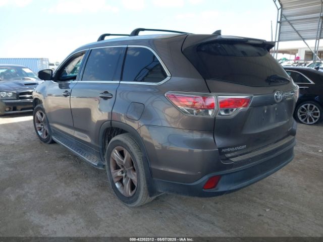 5TDYKRFH3GS163411 Toyota Highlander Limited V6