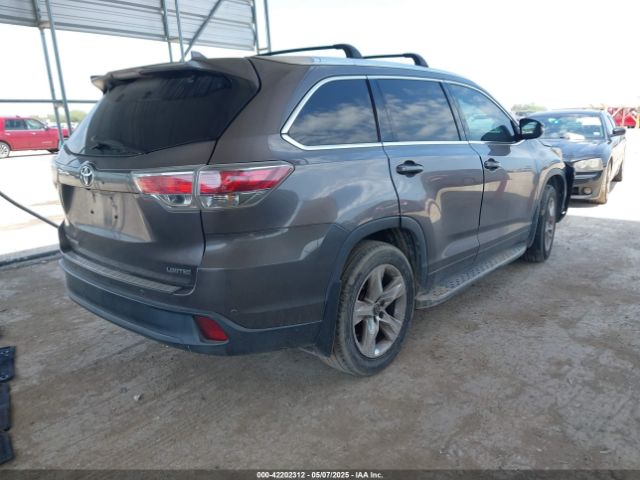 5TDYKRFH3GS163411 Toyota Highlander Limited V6
