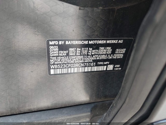 WB523CF03RCN75161 BMW 2024