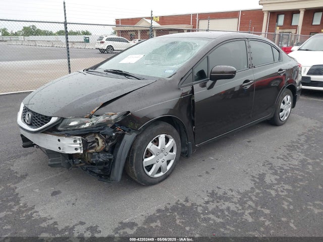 Honda Civic Lx 2014 2HGFB2F53EH537873 Image 2