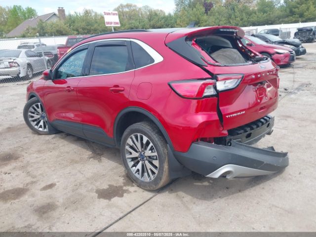 1FMCU9DZ1NUA34474 Ford Escape Titanium Hybrid