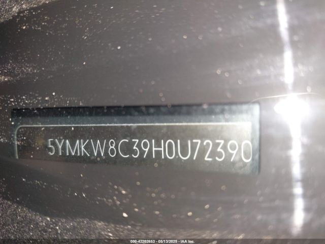 2017 BMW X6 M 5YMKW8C39H0U72390 Photo 8