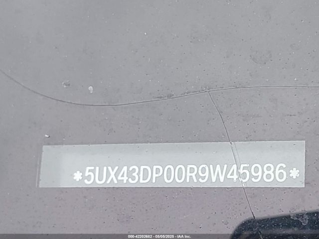5UX43DP00R9W45986 BMW X3 Sdrive30i