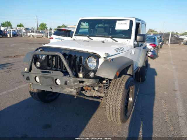 1C4AJWAG2GL280156 Jeep Wrangler Willys Wheeler