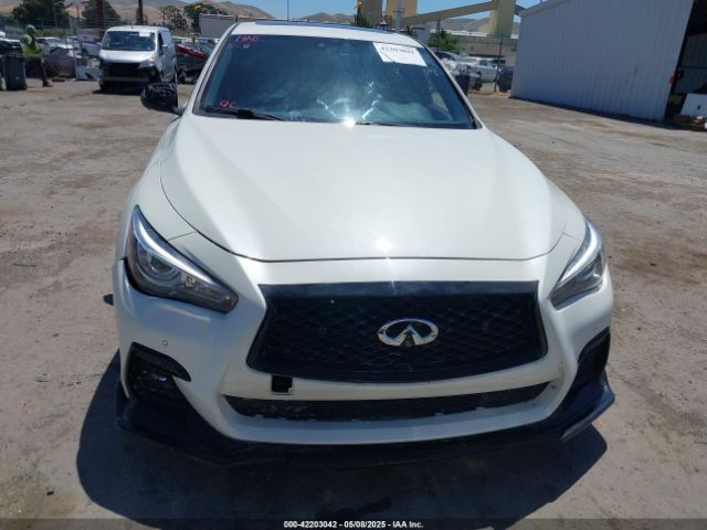 JN1FV7AP7JM461225 Infiniti Q50 3.0t Red Sport 400