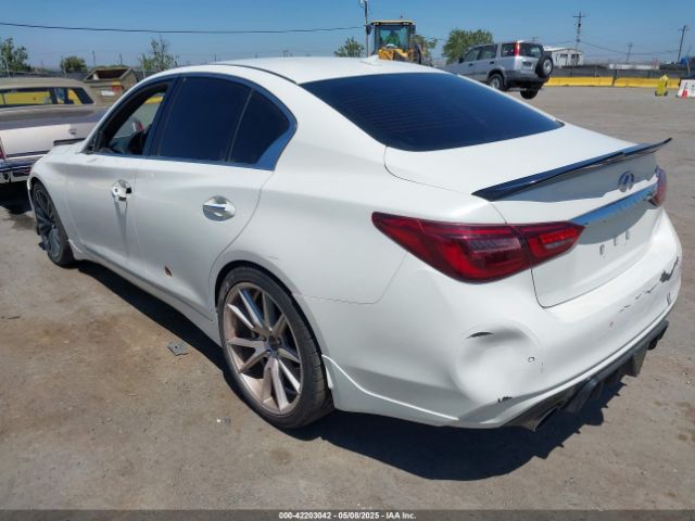 JN1FV7AP7JM461225 Infiniti Q50 3.0t Red Sport 400