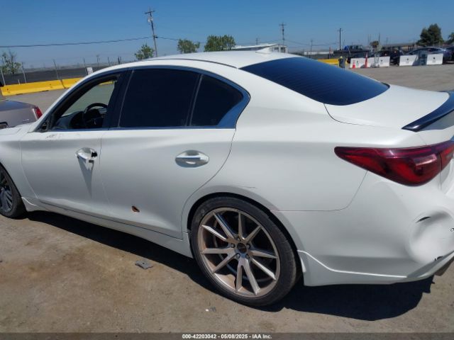 JN1FV7AP7JM461225 Infiniti Q50 3.0t Red Sport 400