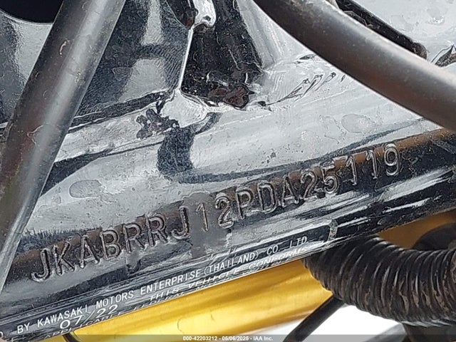 JKABRRJ12PDA25119 Kawasaki Z125 Pro