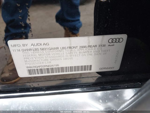 2015 AUDI A8 L WAU3GAFD2FN026195 Photo 8