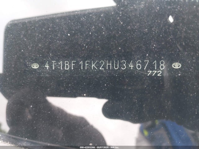 4T1BF1FK2HU346718 Toyota CAMRY SE