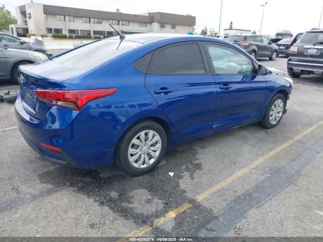 2021 HYUNDAI ACCENT 3KPC24A64ME132662 Photo 3