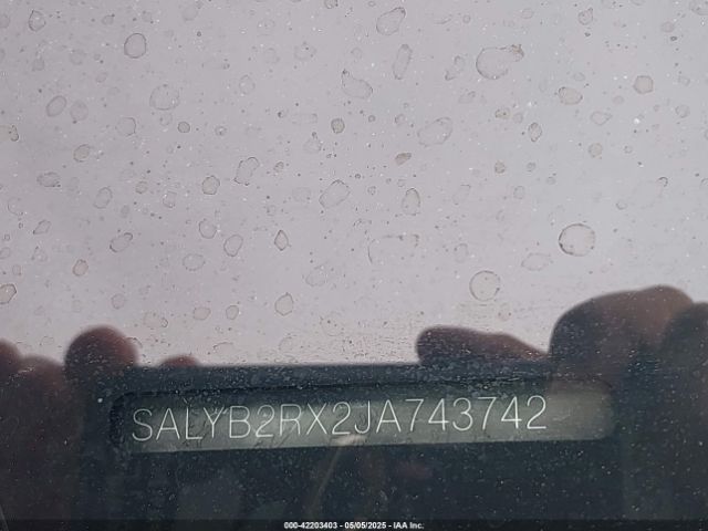 SALYB2RX2JA743742 Land Rover Range Rover Velar P250 S